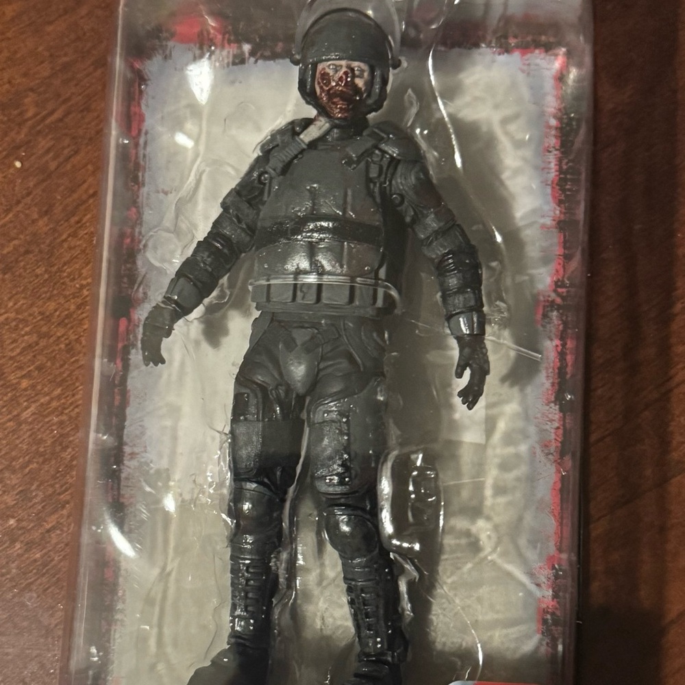 The Walking Dead Riot Gear Zombie Action Figure - Black - Picture 2 of 5